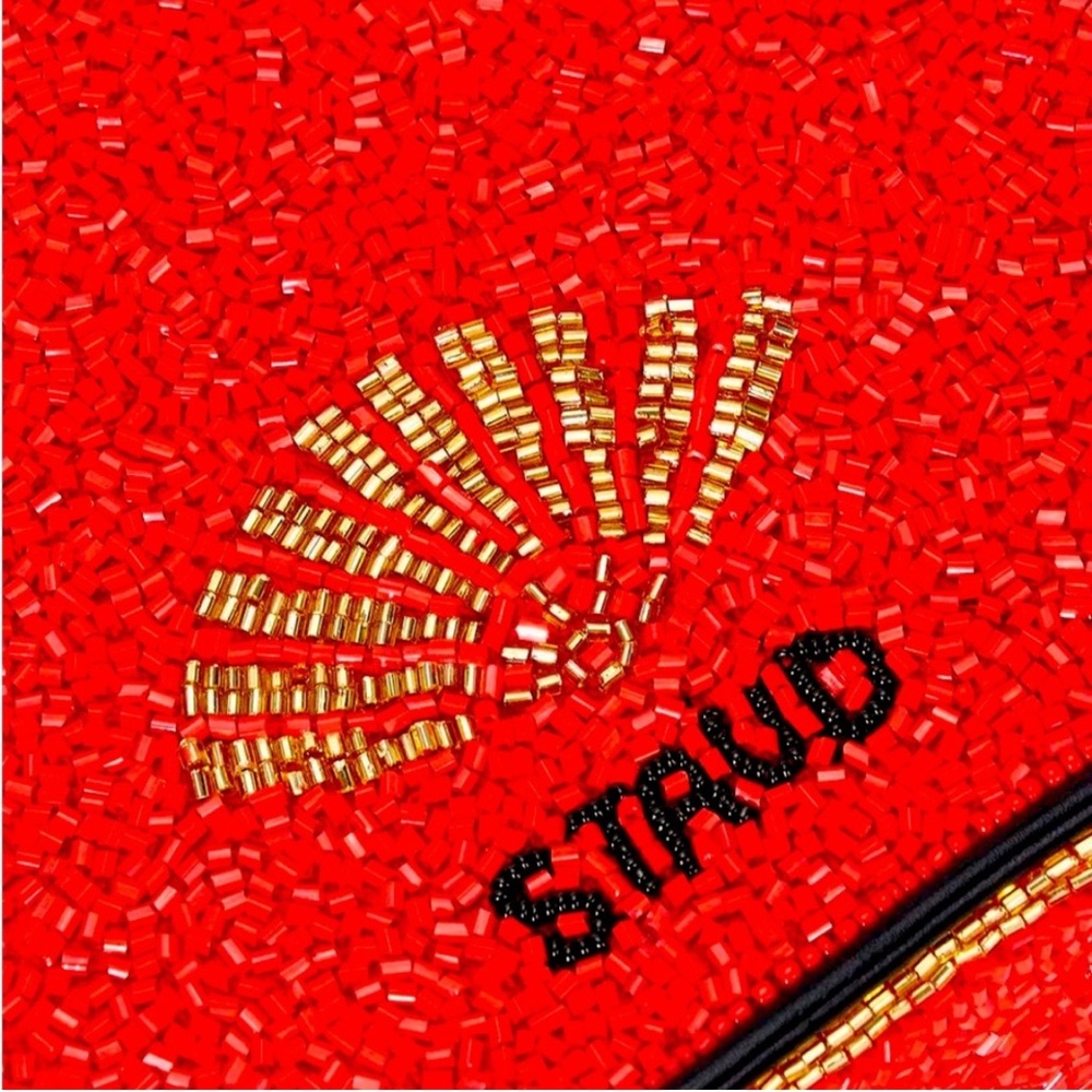 STAUD BEADED TOMMY BAG YEAR OF HORSE - Picture 3 of 11